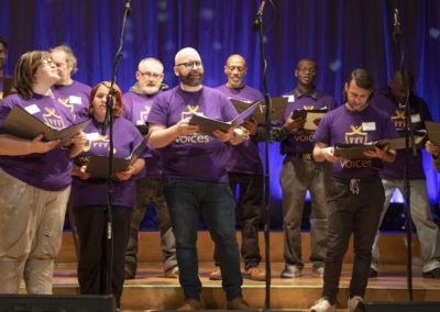 Mathews Voices performs at the 2020 Interfaith Banquet